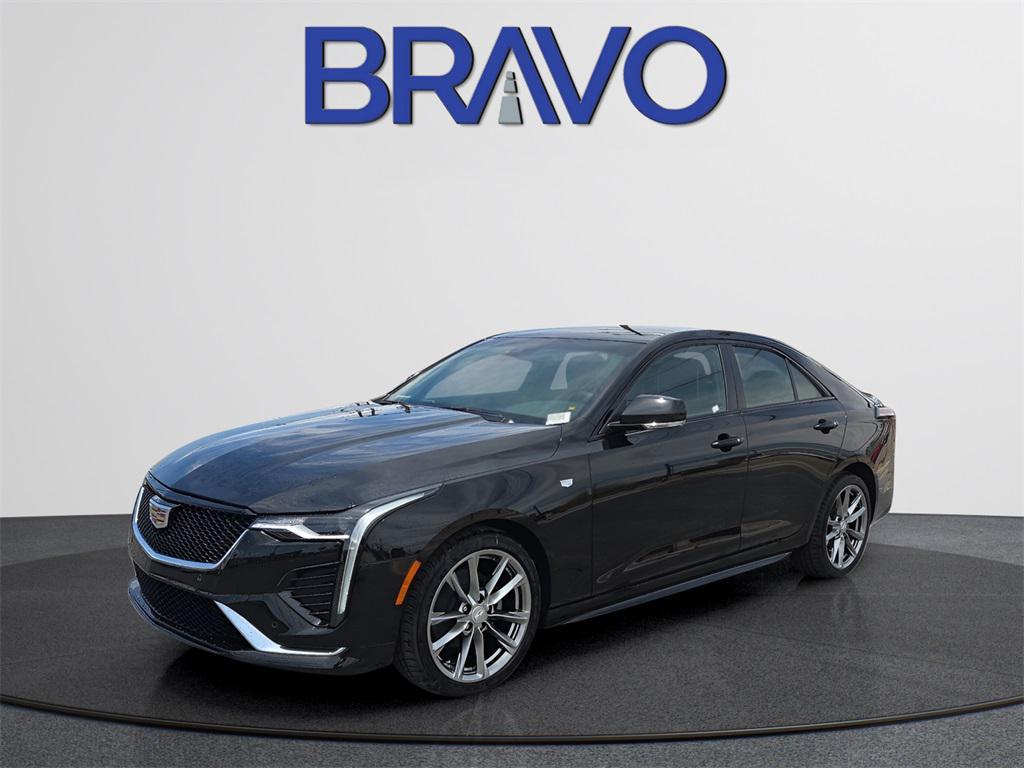 new 2025 Cadillac CT4 car, priced at $45,290