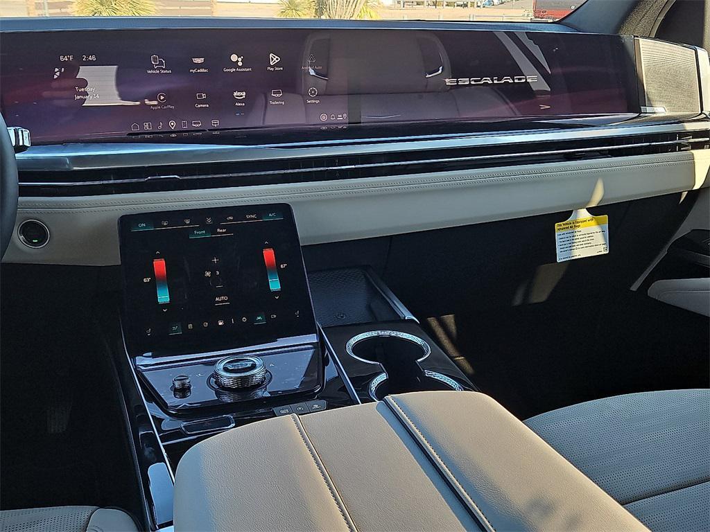 new 2025 Cadillac Escalade car, priced at $104,365