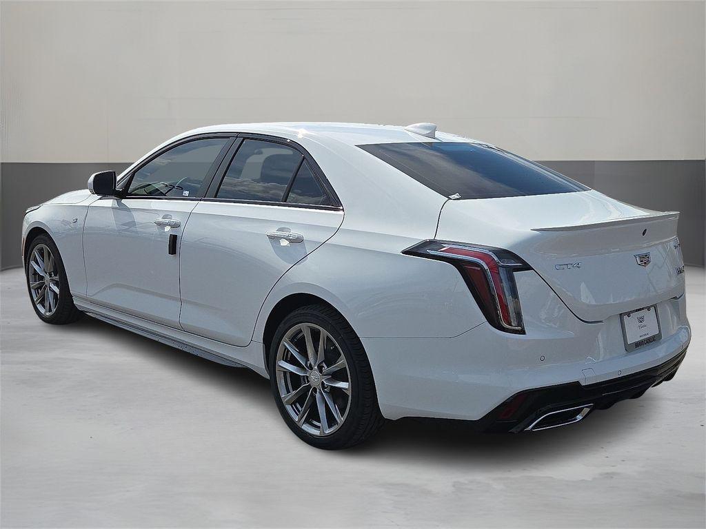 new 2025 Cadillac CT4 car, priced at $45,290