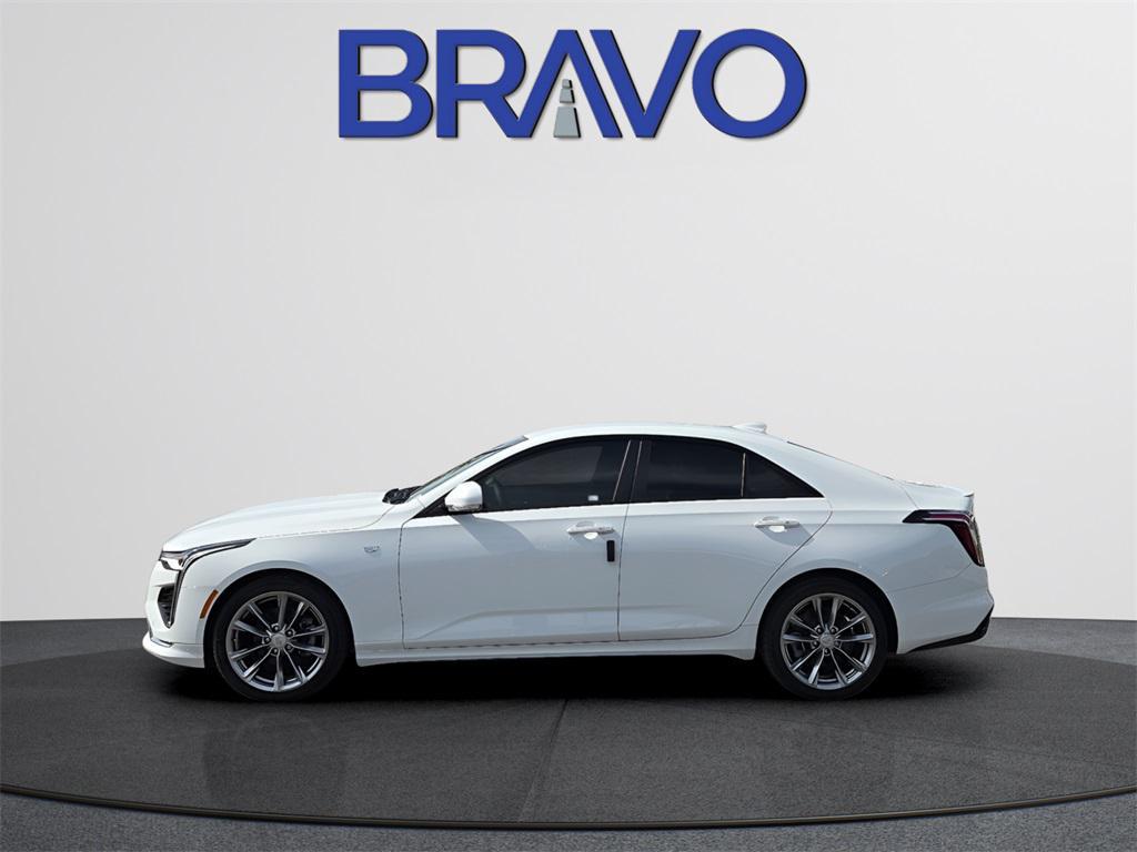 new 2025 Cadillac CT4 car, priced at $45,290