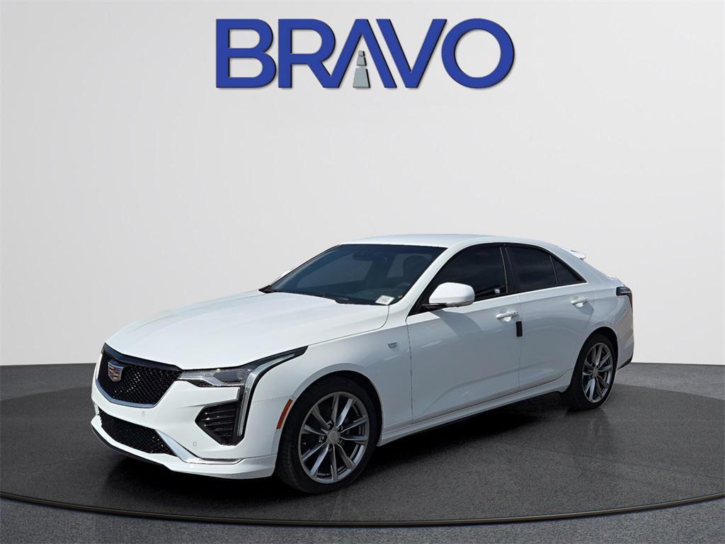 new 2025 Cadillac CT4 car, priced at $45,290