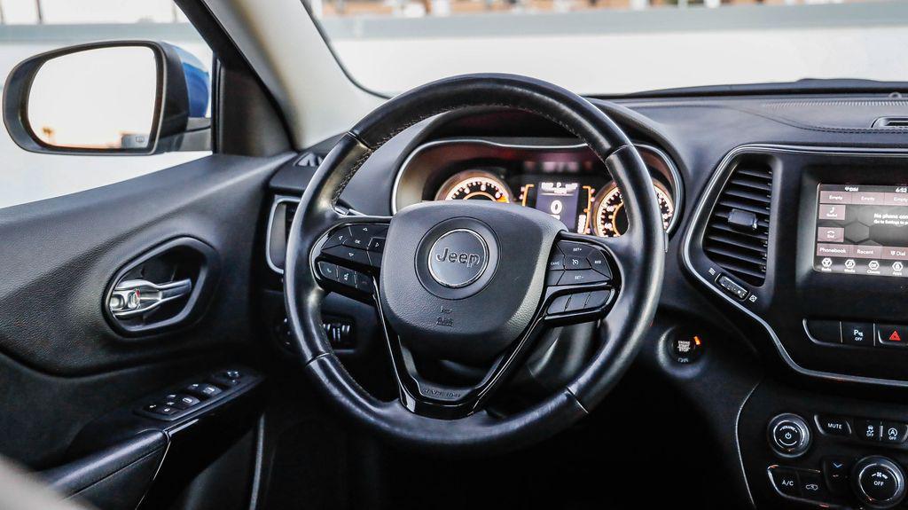 used 2021 Jeep Cherokee car, priced at $19,695