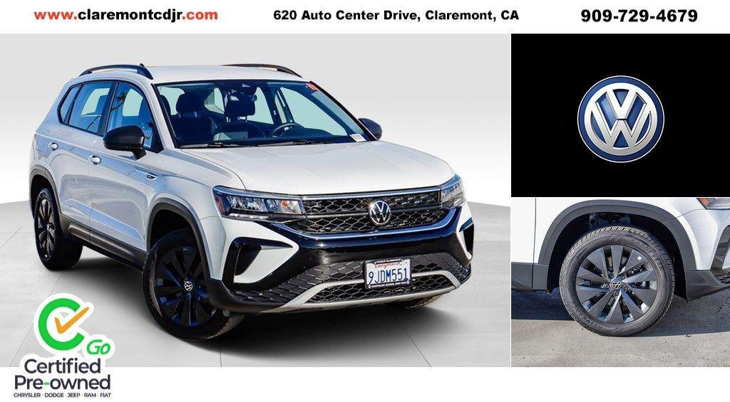 used 2024 Volkswagen Taos car, priced at $18,695