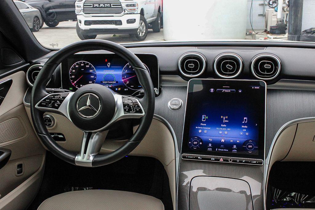used 2023 Mercedes-Benz C-Class car, priced at $33,495