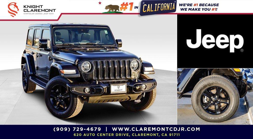 used 2021 Jeep Wrangler Unlimited car, priced at $25,871