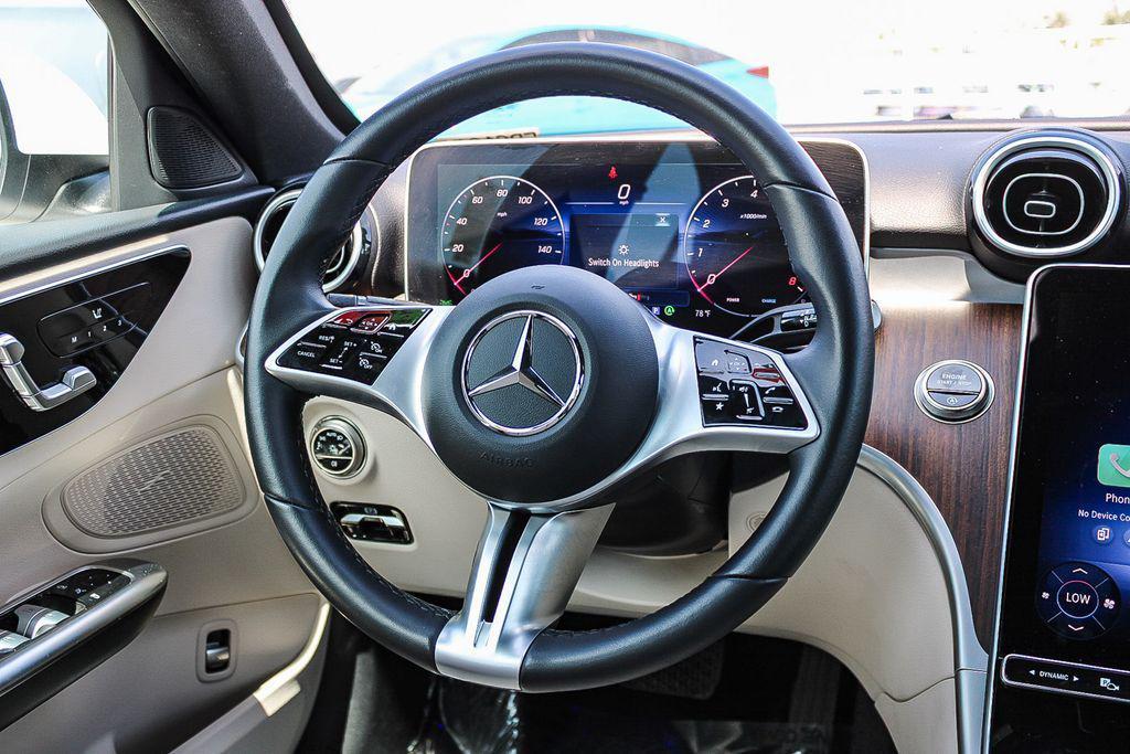 used 2025 Mercedes-Benz C-Class car, priced at $35,099