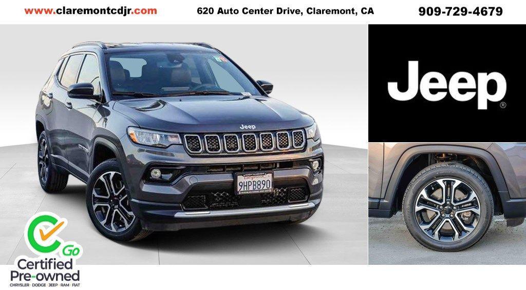 used 2023 Jeep Compass car, priced at $19,395