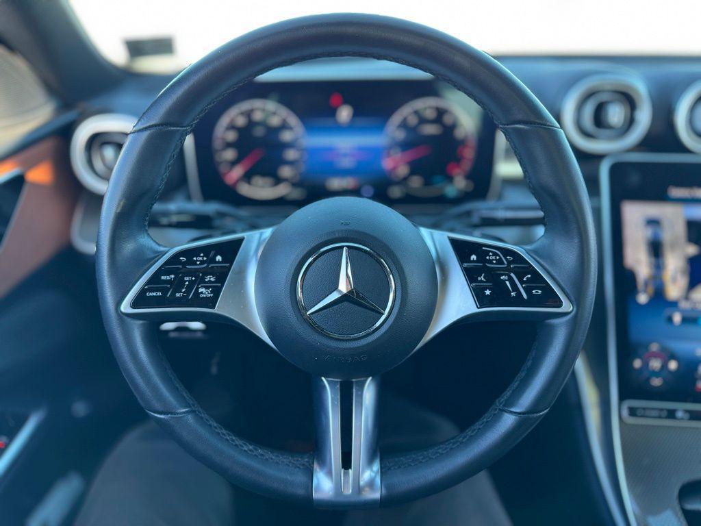 used 2023 Mercedes-Benz C-Class car, priced at $33,495