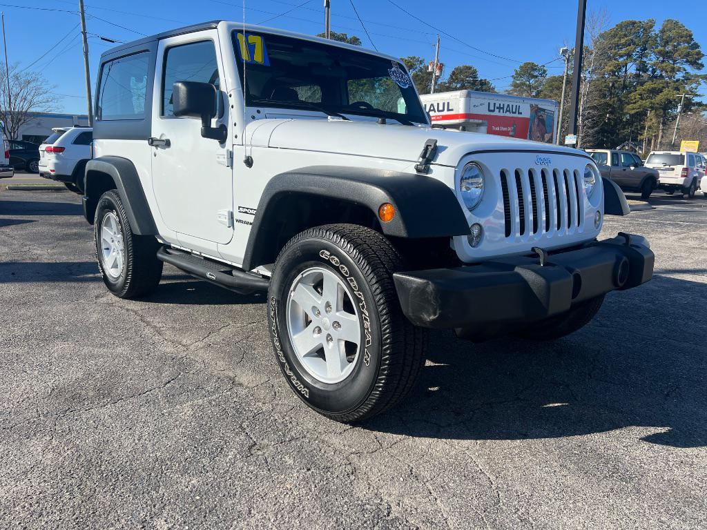 used 2017 Jeep Wrangler car, priced at $20,912