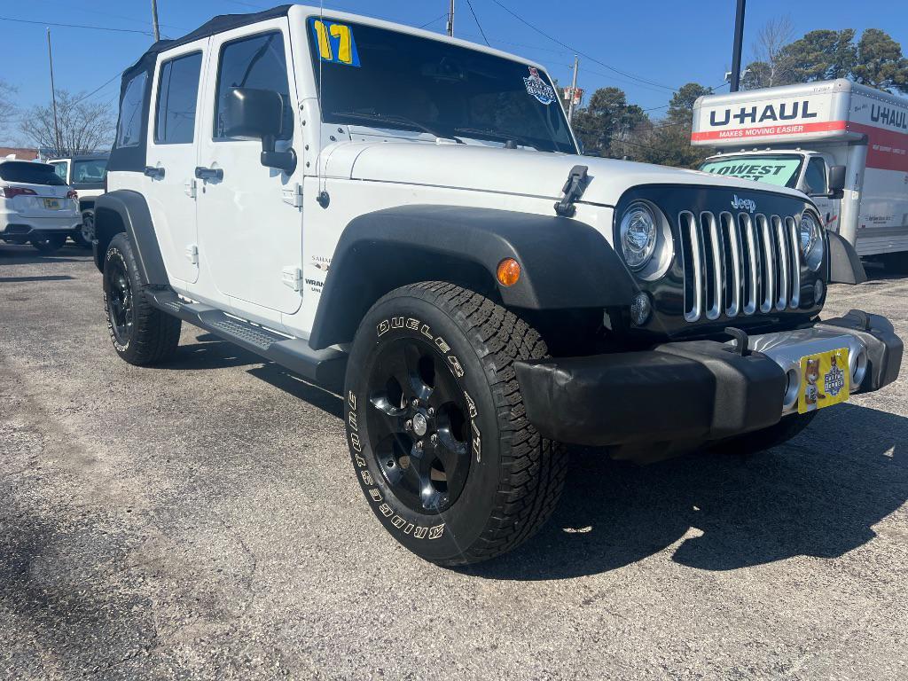 used 2017 Jeep Wrangler Unlimited car, priced at $20,862