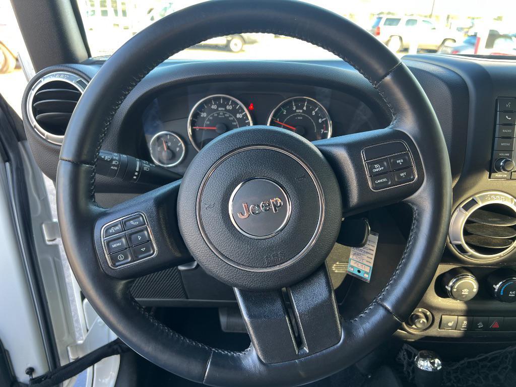 used 2017 Jeep Wrangler Unlimited car, priced at $20,862