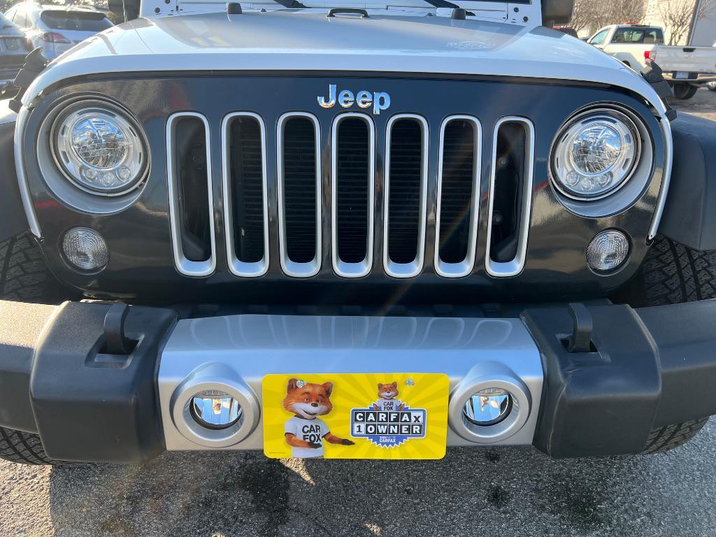 used 2017 Jeep Wrangler Unlimited car, priced at $20,862