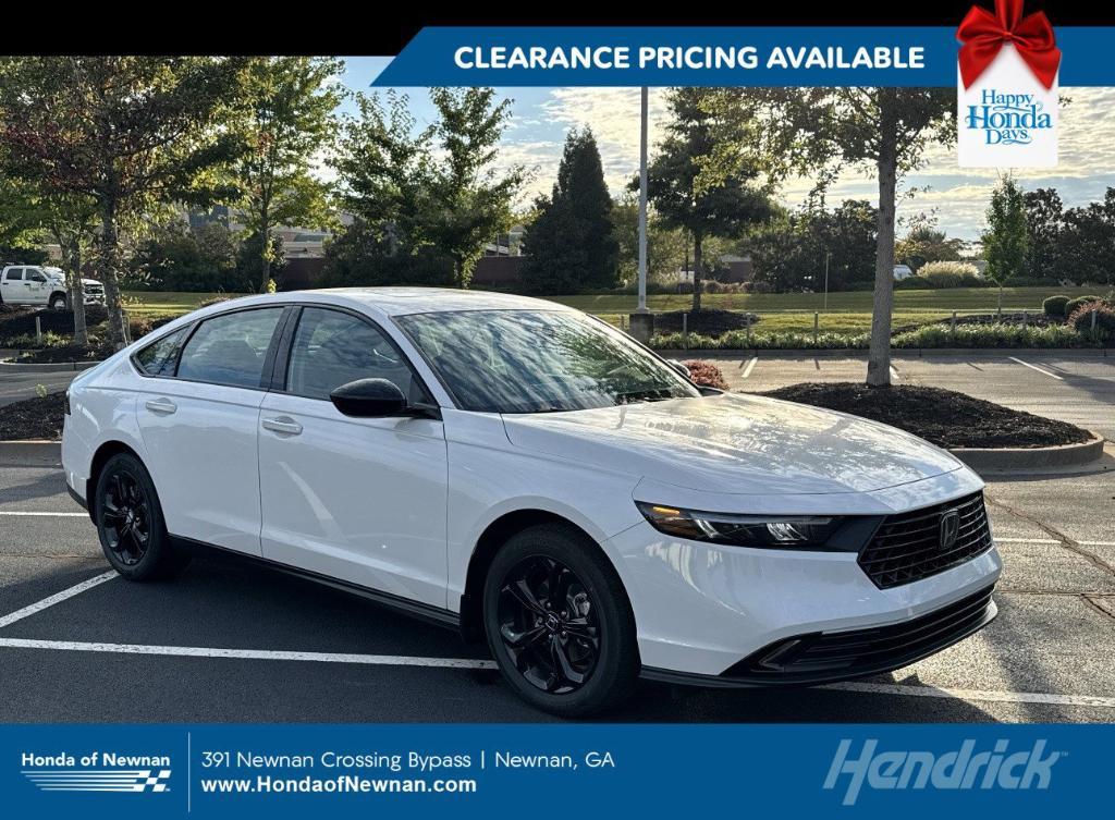 new 2025 Honda Accord car, priced at $30,750