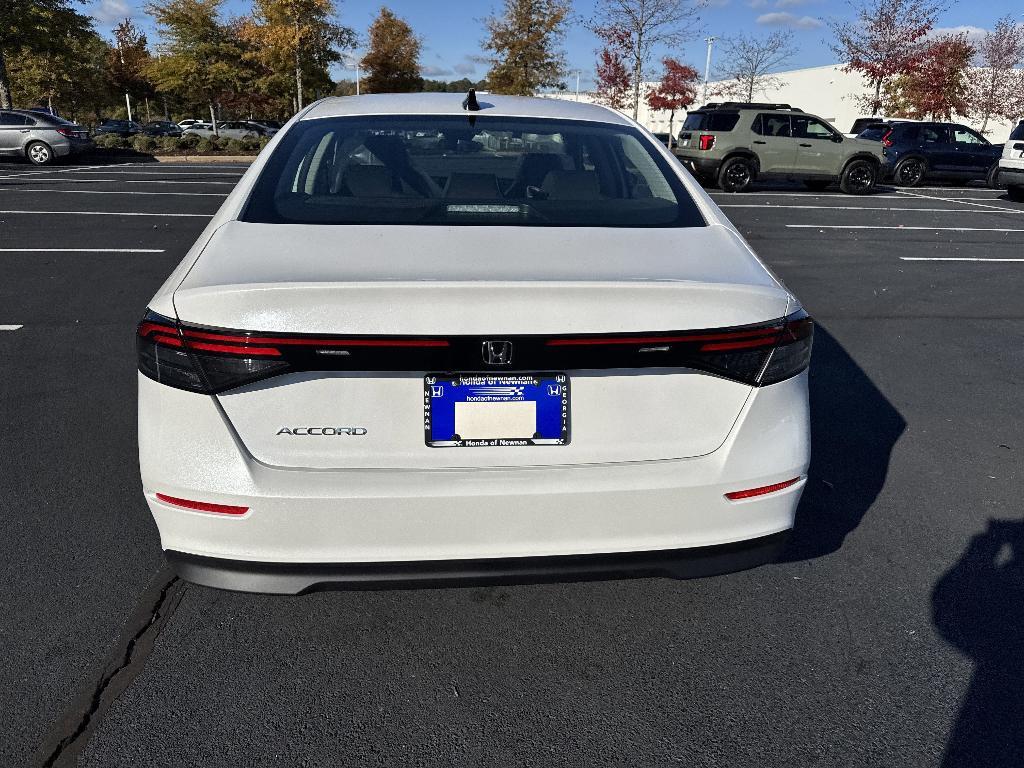 new 2025 Honda Accord car, priced at $30,793