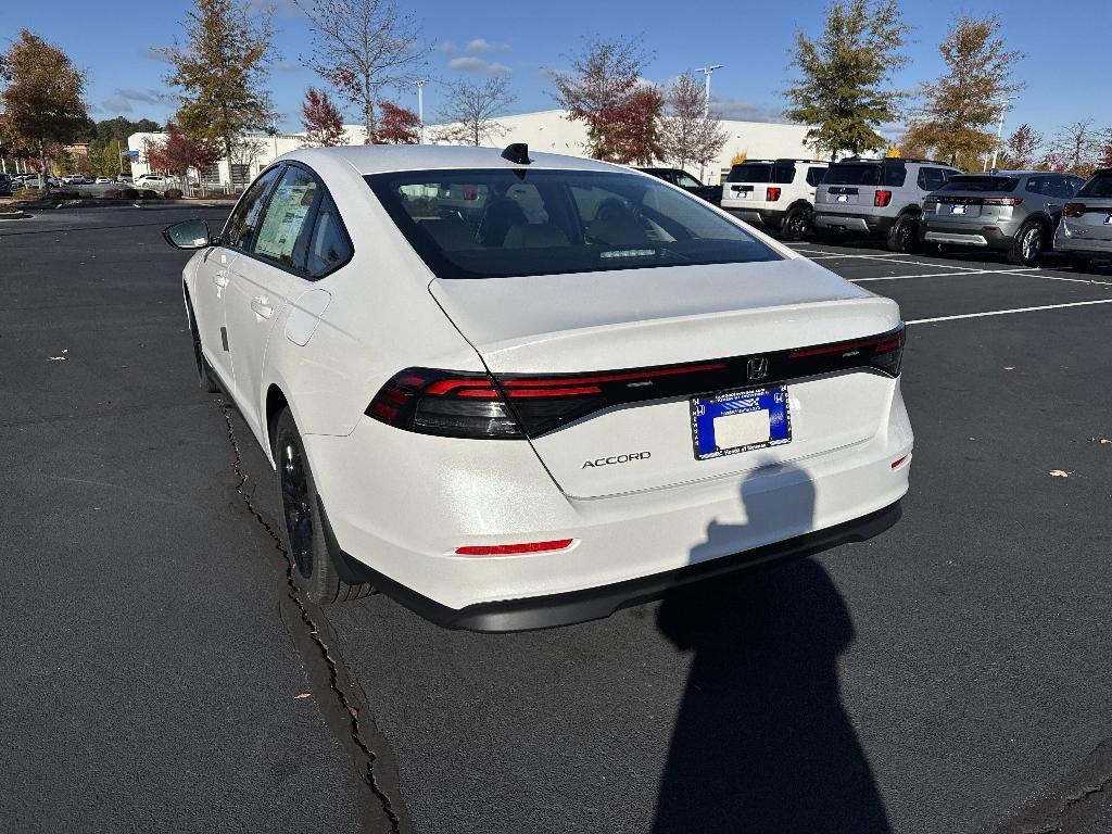 new 2025 Honda Accord car, priced at $30,793