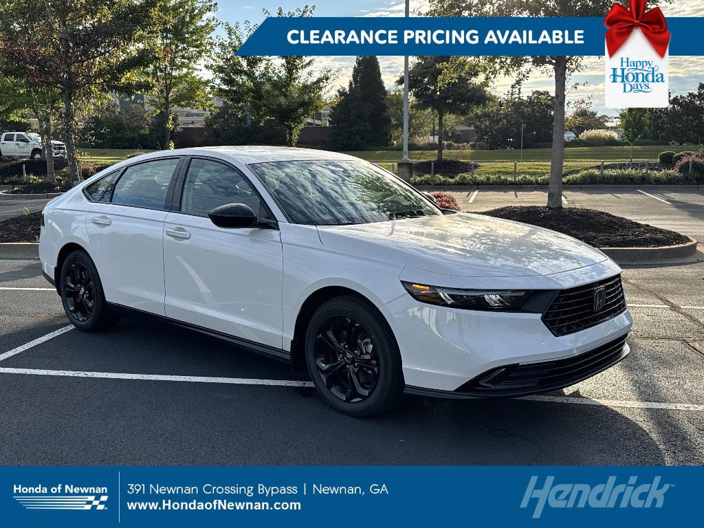 new 2025 Honda Accord car, priced at $30,750
