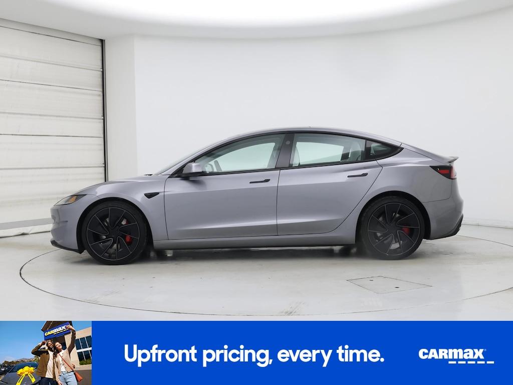 used 2025 Tesla Model 3 car, priced at $47,998