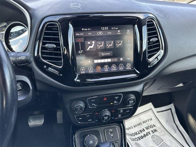 used 2021 Jeep Compass car, priced at $17,500