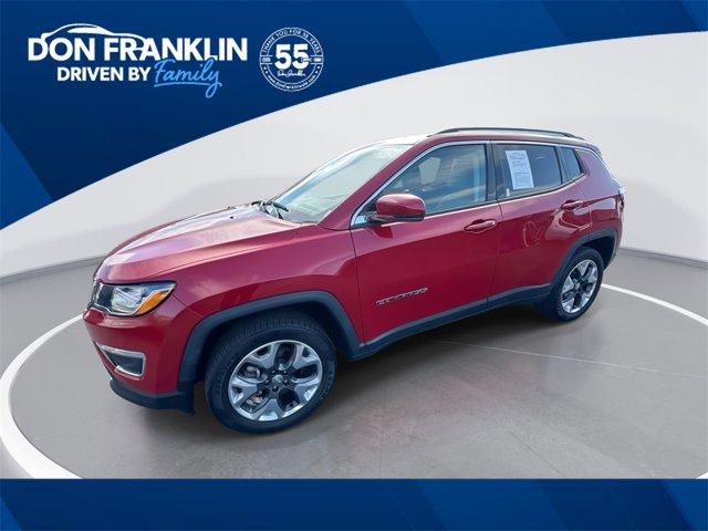 used 2021 Jeep Compass car, priced at $17,500