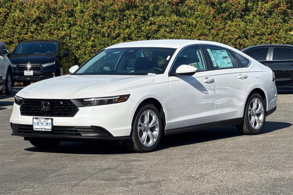 new 2025 Honda Accord car, priced at $29,945