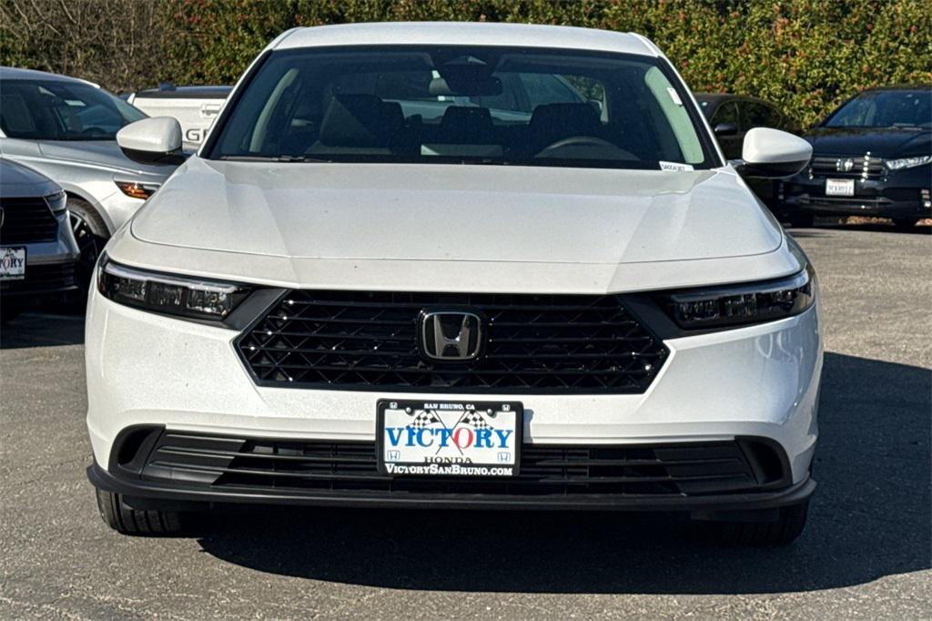 new 2025 Honda Accord car, priced at $29,945
