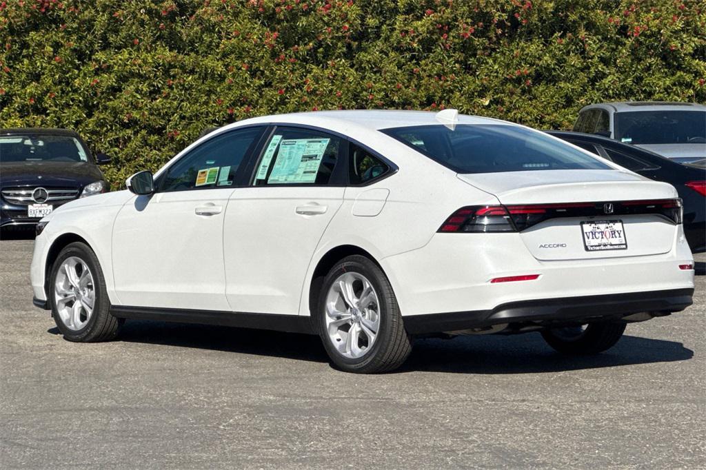 new 2025 Honda Accord car, priced at $29,945