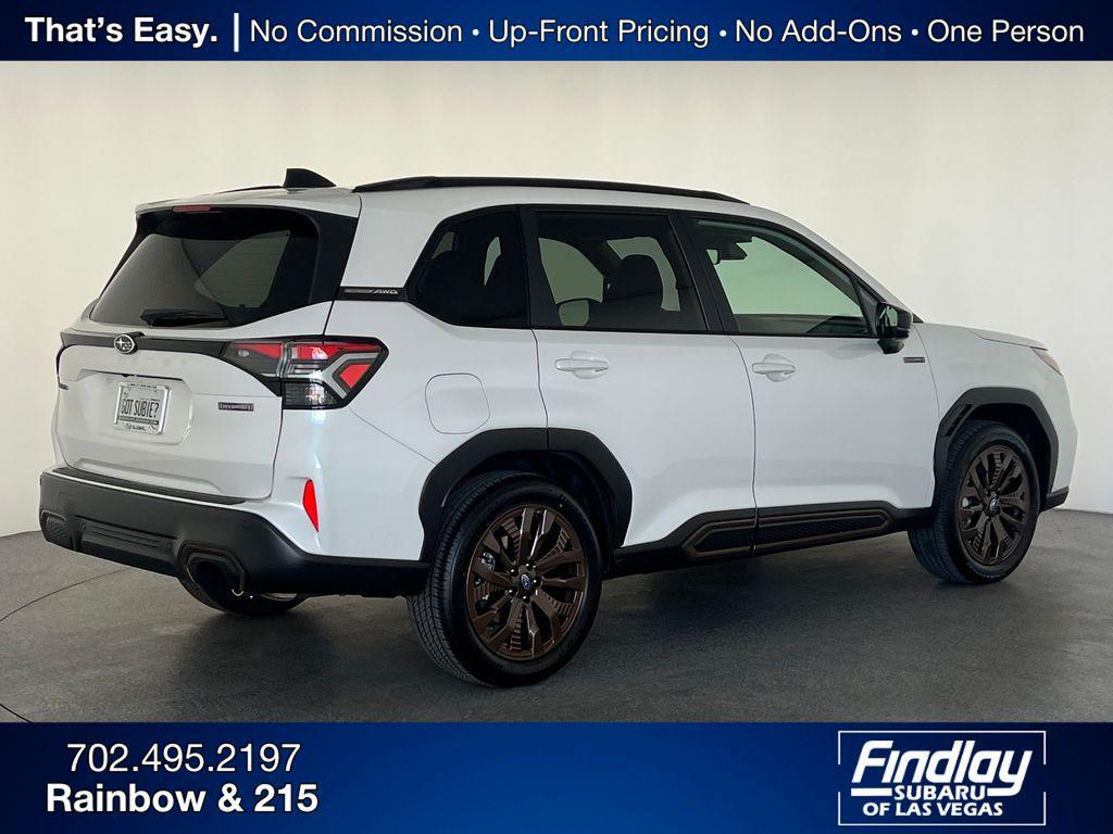 new 2025 Subaru Forester Hybrid car, priced at $39,231