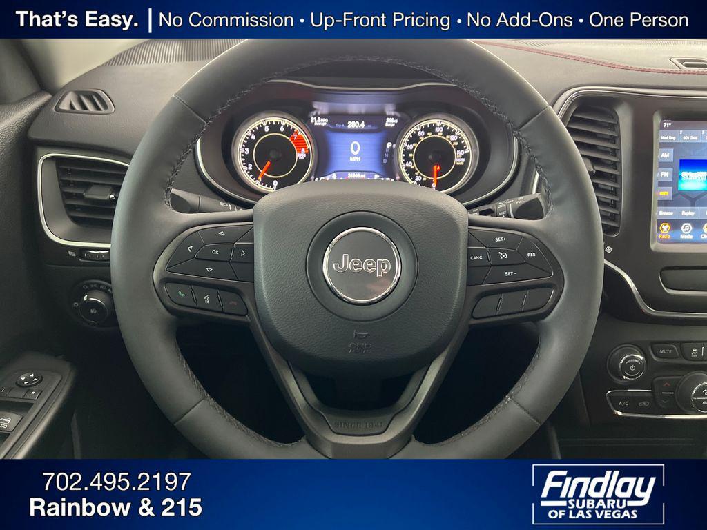 used 2022 Jeep Cherokee car, priced at $24,947