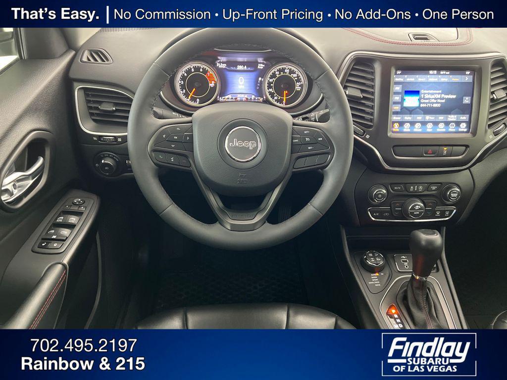 used 2022 Jeep Cherokee car, priced at $24,947