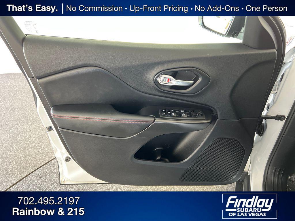 used 2021 Jeep Cherokee car, priced at $19,805