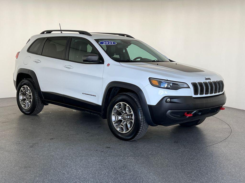 used 2021 Jeep Cherokee car, priced at $19,805
