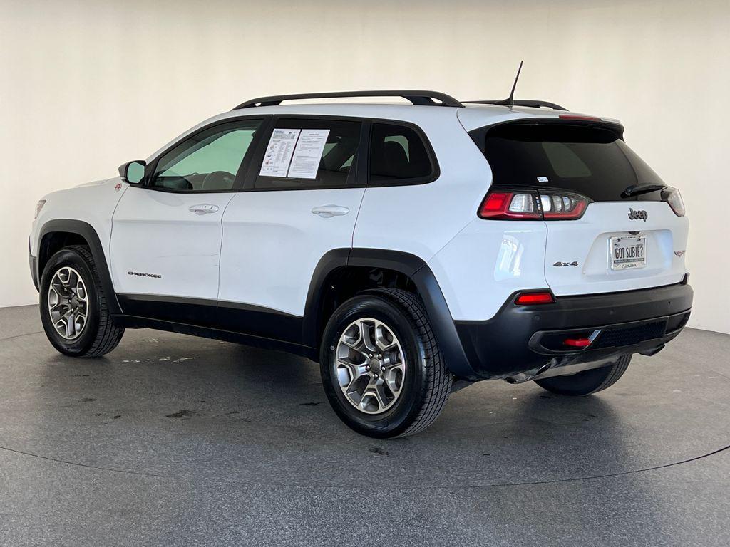 used 2021 Jeep Cherokee car, priced at $18,947