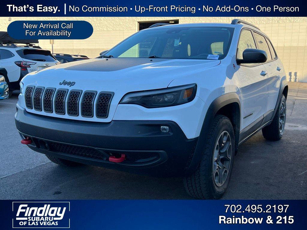 used 2021 Jeep Cherokee car, priced at $19,805