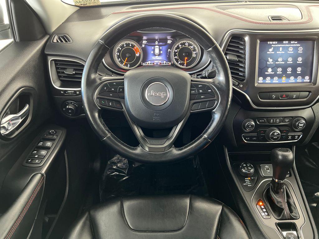 used 2021 Jeep Cherokee car, priced at $18,947