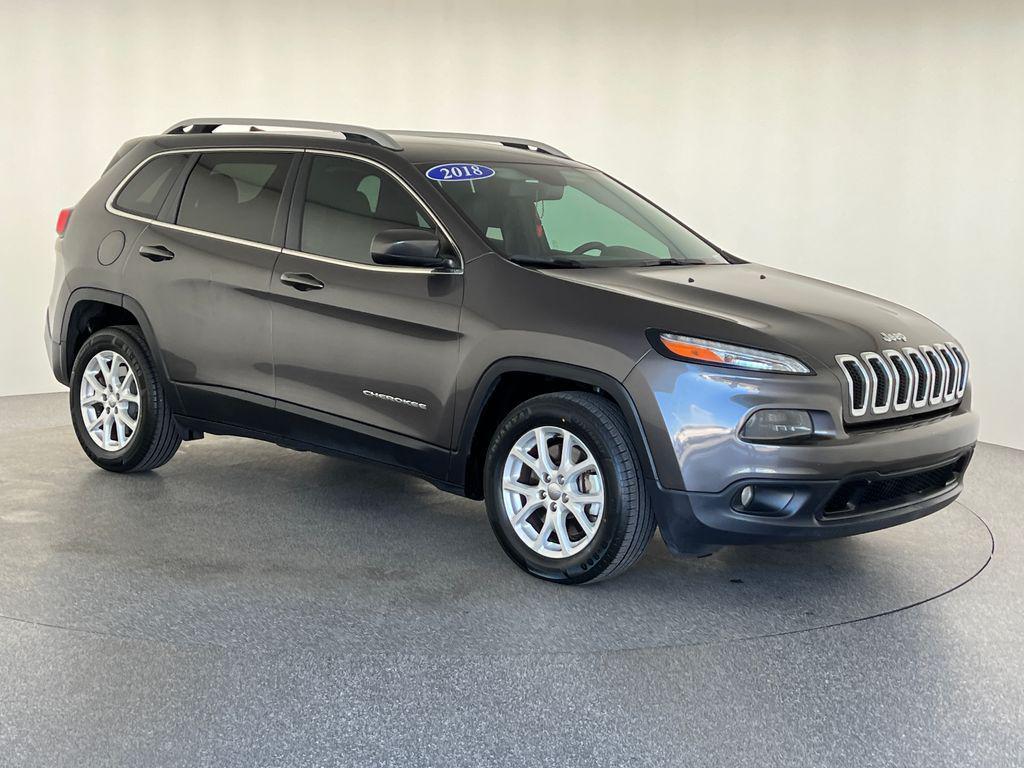 used 2018 Jeep Cherokee car, priced at $16,355