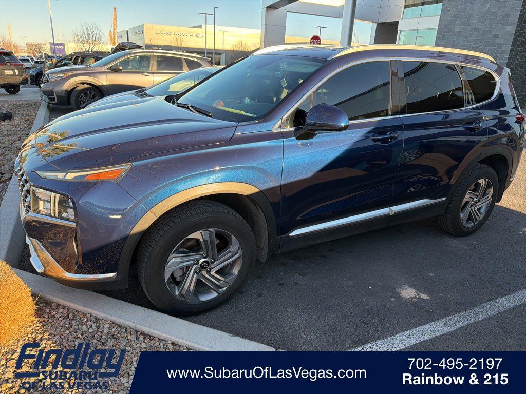 used 2022 Hyundai Santa Fe car, priced at $19,050