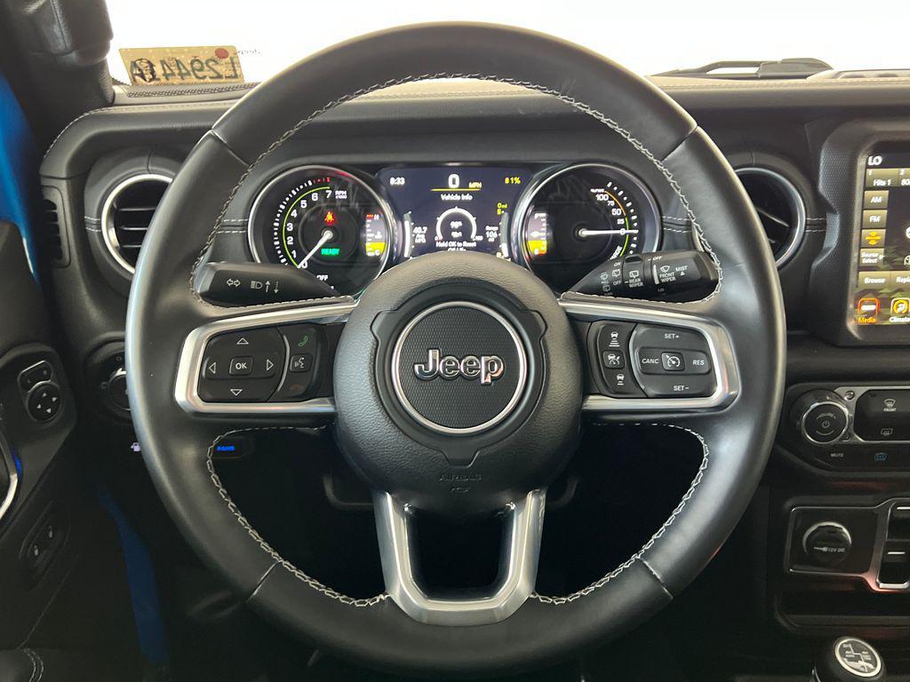 used 2022 Jeep Wrangler Unlimited 4xe car, priced at $26,708