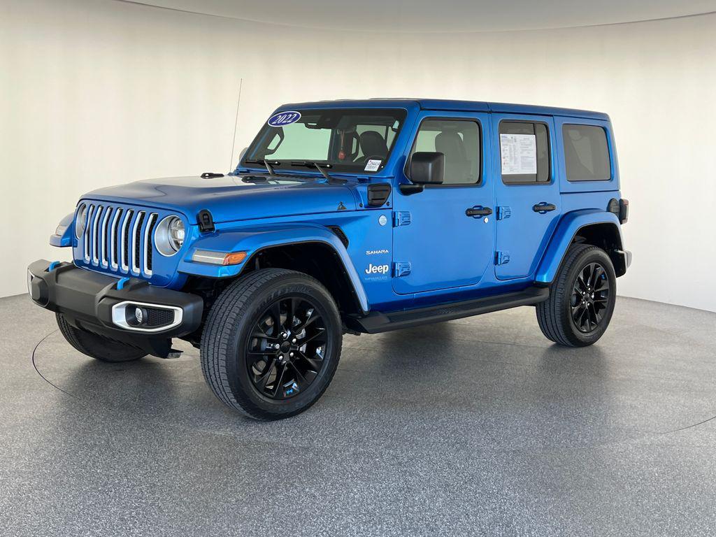 used 2022 Jeep Wrangler Unlimited 4xe car, priced at $26,708