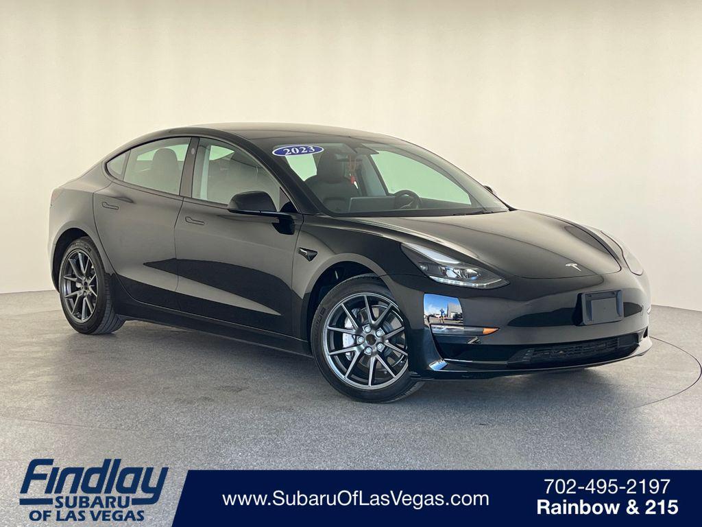used 2023 Tesla Model 3 car, priced at $25,615