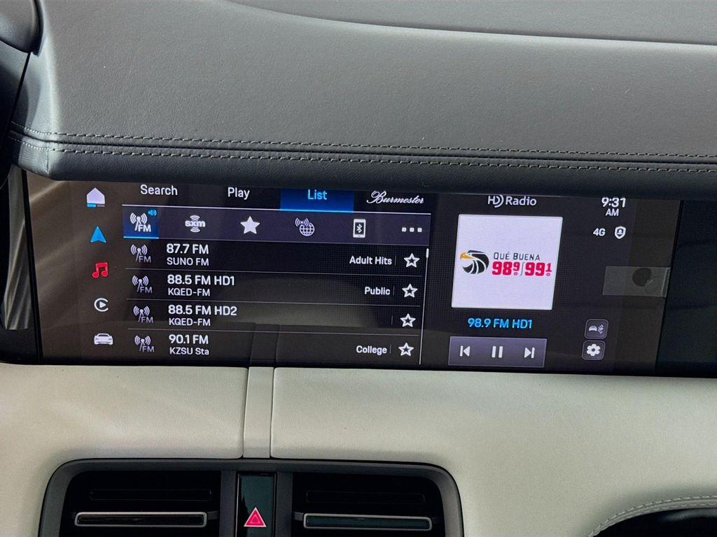 new 2025 Porsche Taycan car, priced at $164,745