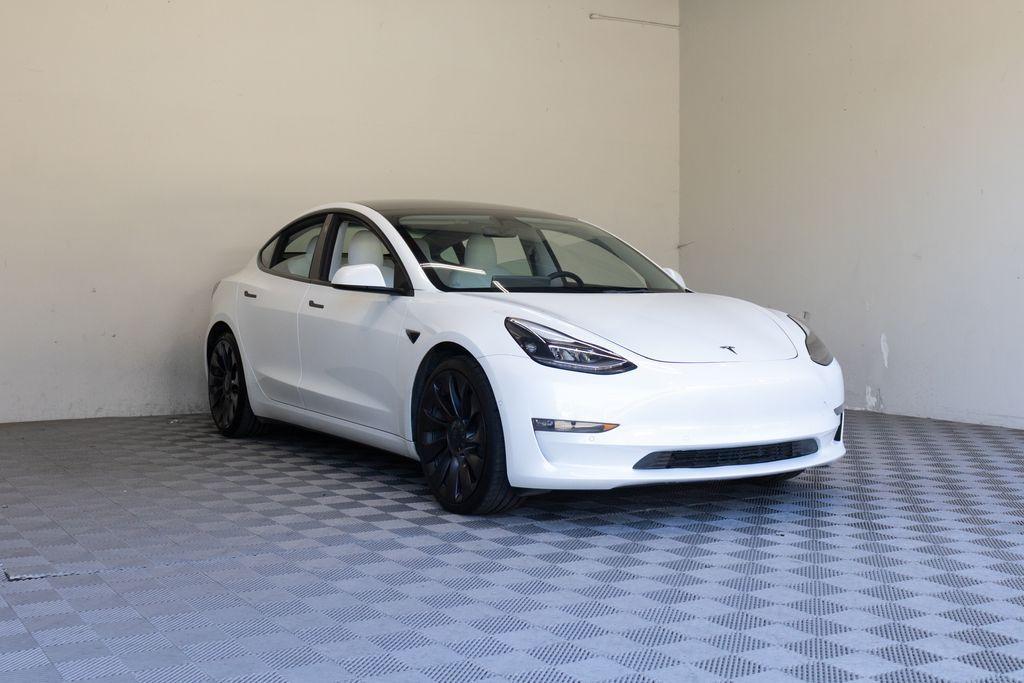 used 2022 Tesla Model 3 car, priced at $28,995