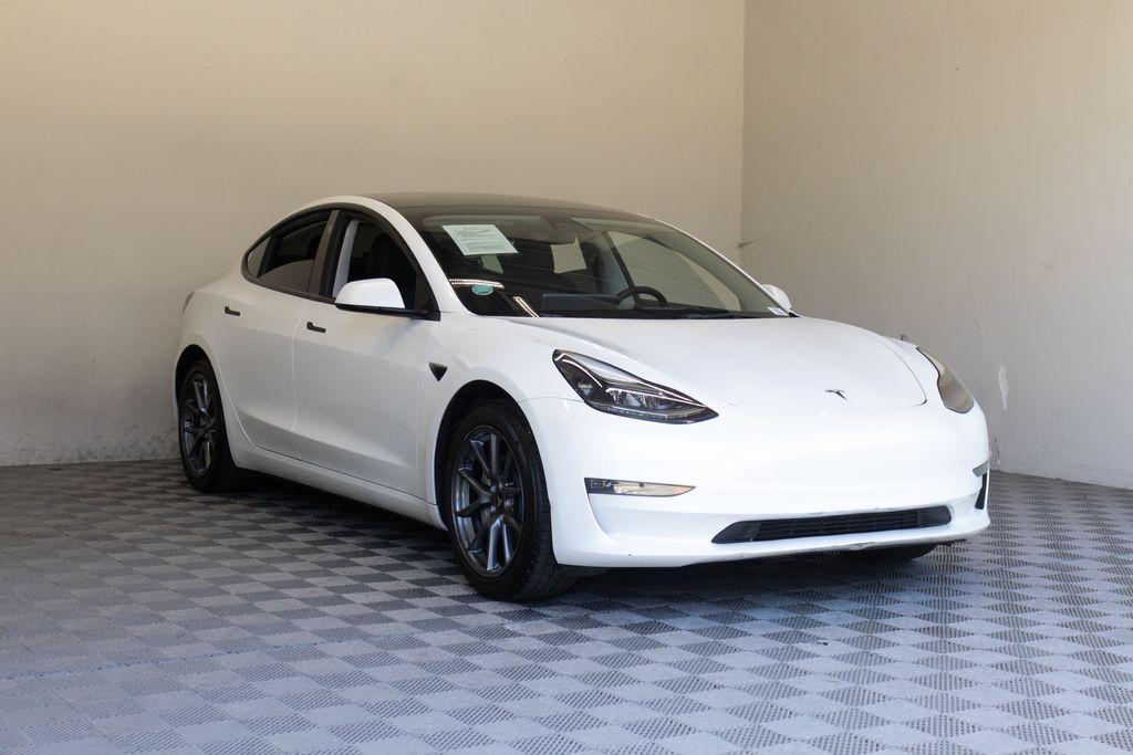 used 2023 Tesla Model 3 car, priced at $21,995