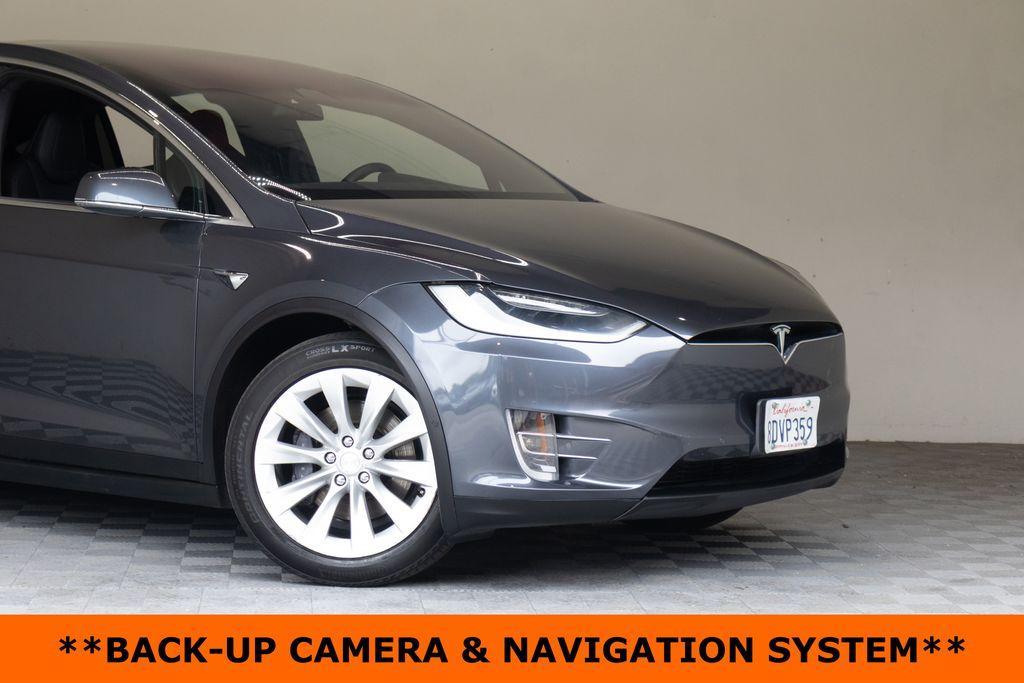 used 2018 Tesla Model X car, priced at $31,995