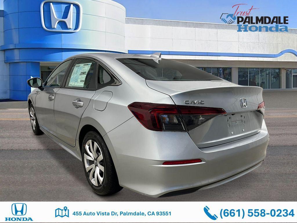 new 2026 Honda Civic car, priced at $25,890