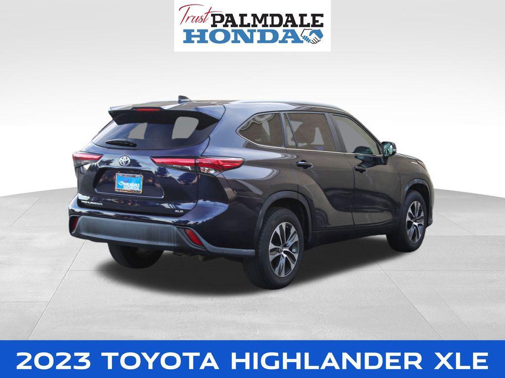 used 2023 Toyota Highlander car, priced at $30,297