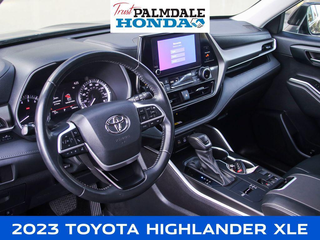 used 2023 Toyota Highlander car, priced at $30,297