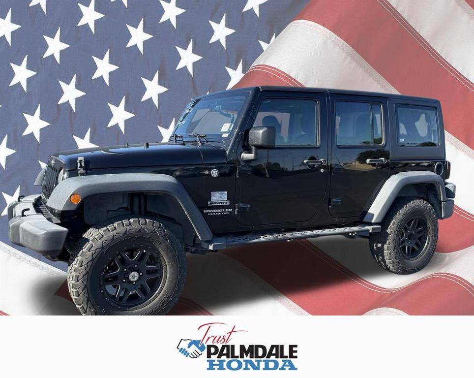 used 2016 Jeep Wrangler Unlimited car, priced at $16,995