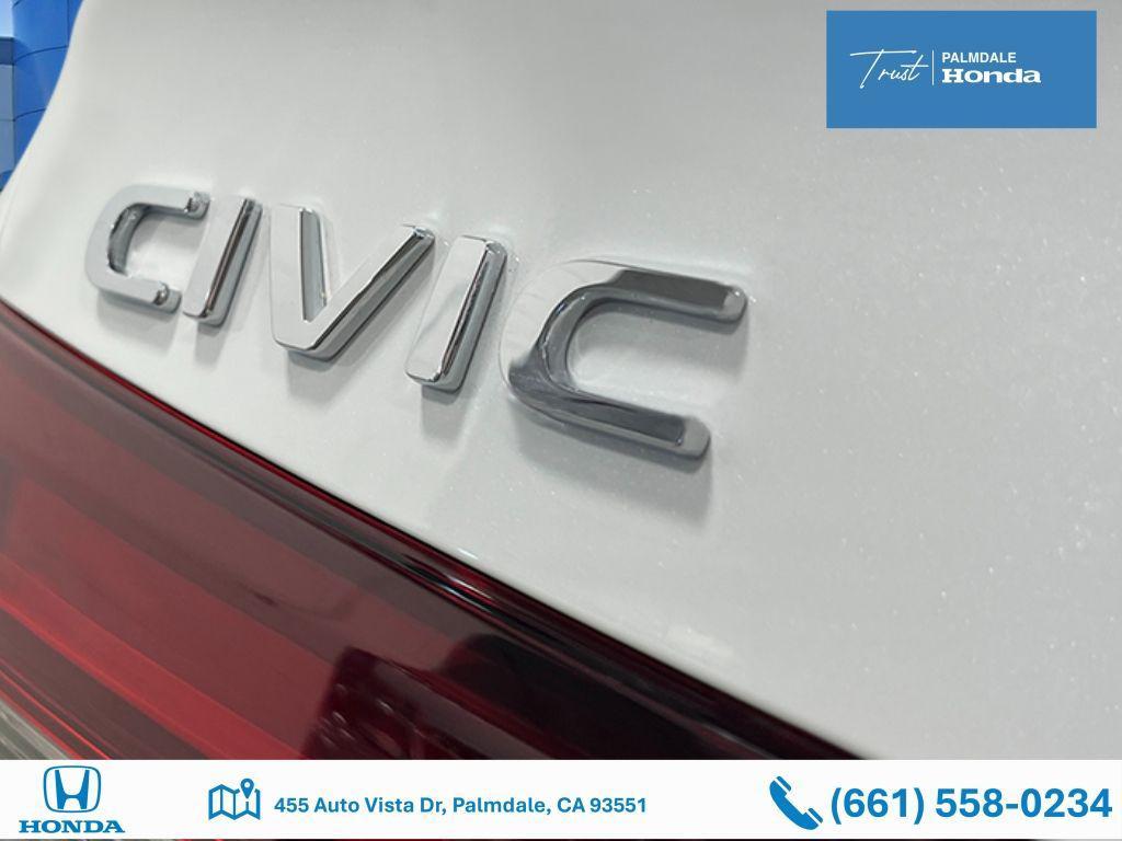 new 2026 Honda Civic car, priced at $27,095