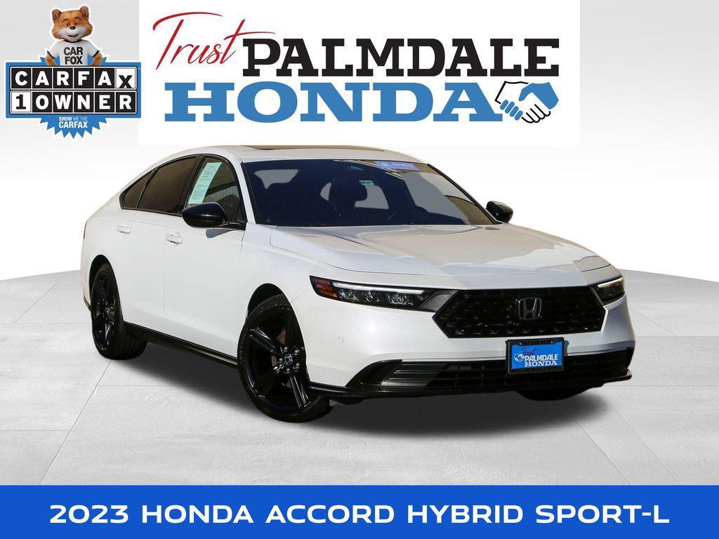 used 2023 Honda Accord Hybrid car, priced at $20,991
