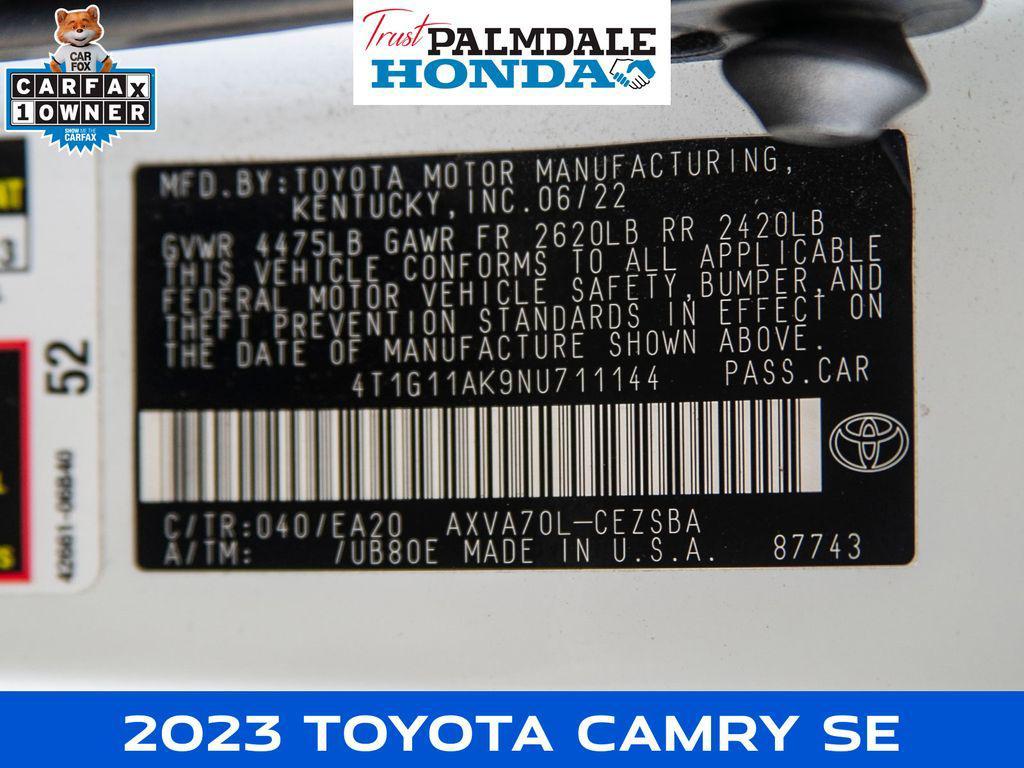 used 2023 Toyota Camry car, priced at $23,732